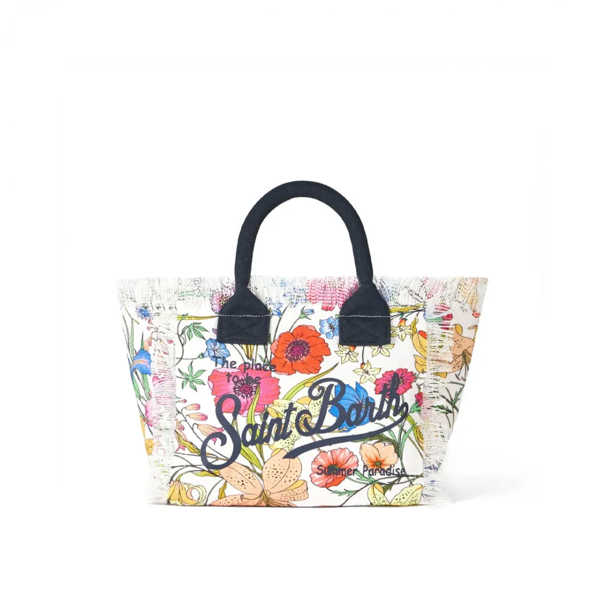 Borsa Colette In Canvas Flower Flori