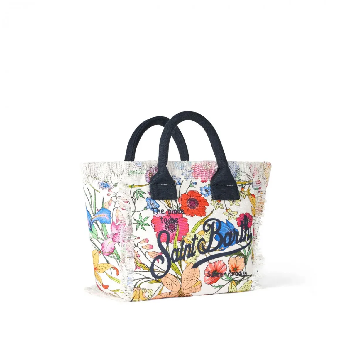 Borsa Colette In Canvas Flower Flori