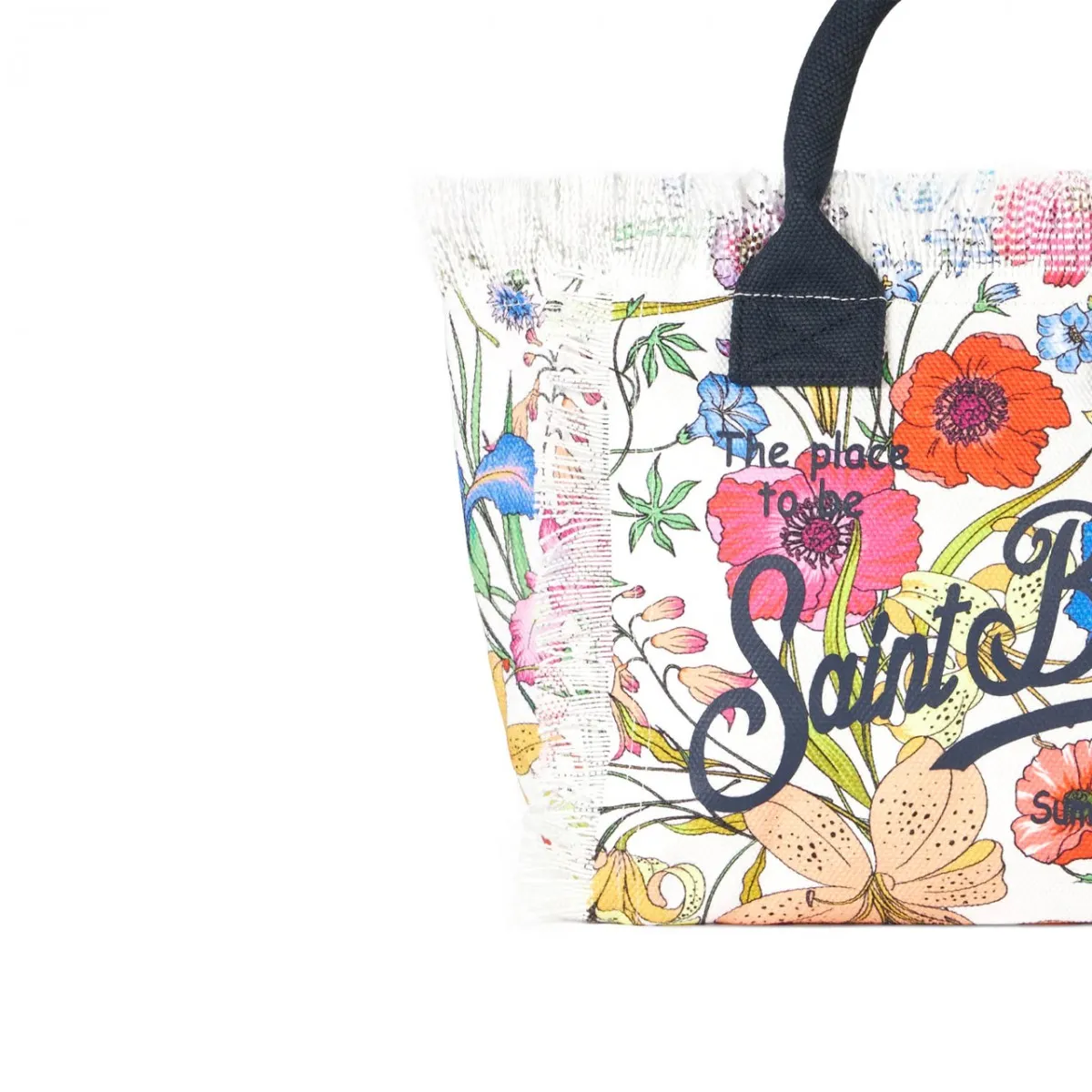 Borsa Colette In Canvas Flower Flori