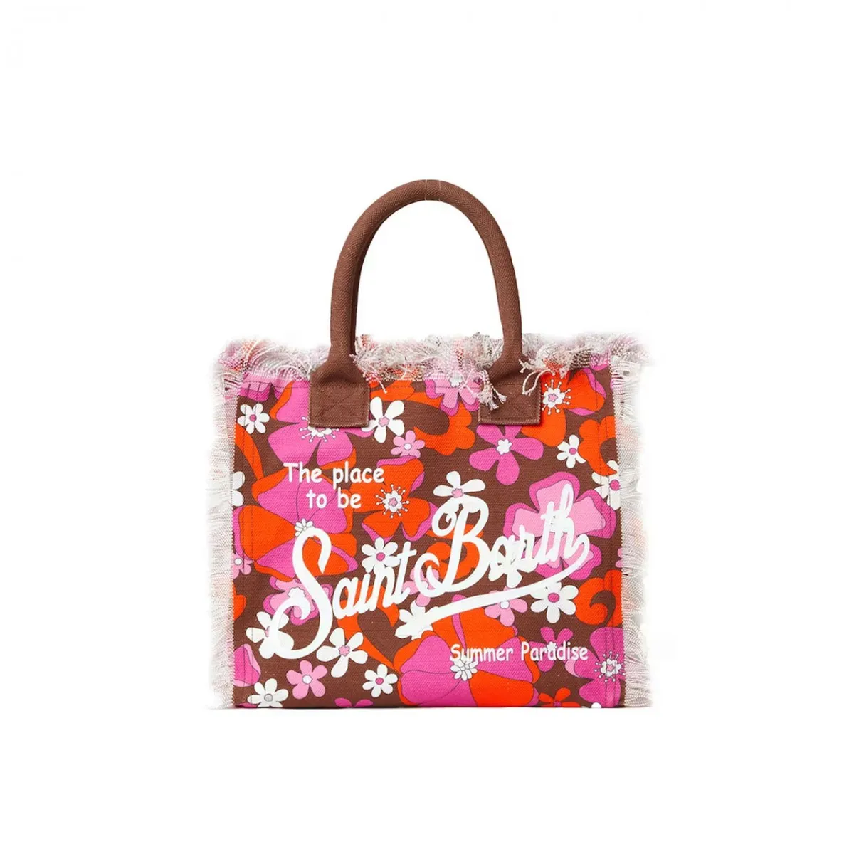 Borsa Vanity In Canvas Donna Retro Flower 18