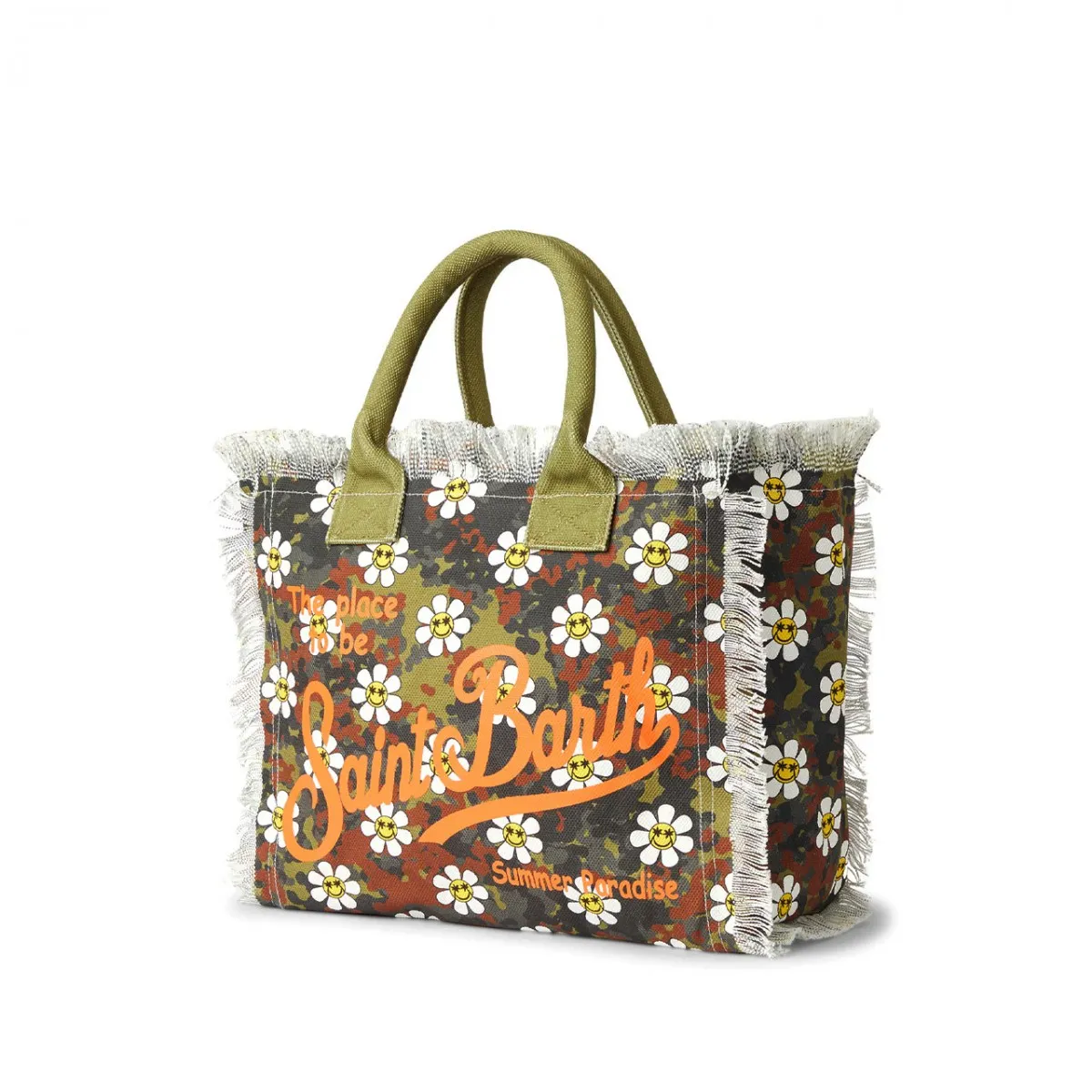 Borsa Vanity in Canvas Mimetic Daisy 54