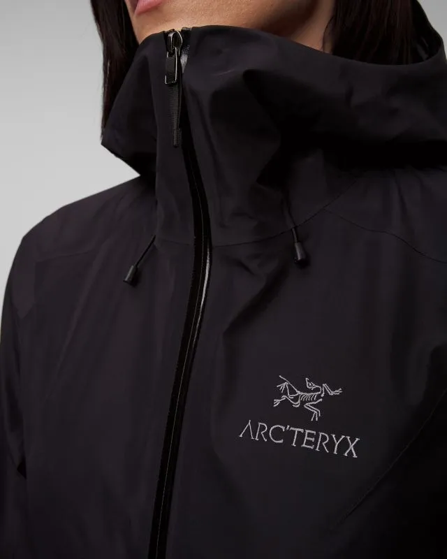 Giacca nera hardshell da donna Arcteryx Beta LT