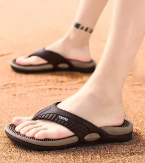 Infradito Eva Uomo Estate Pantofole da massaggio da uomo Sandali da spiaggia Scarpe casual Taglia 40 45