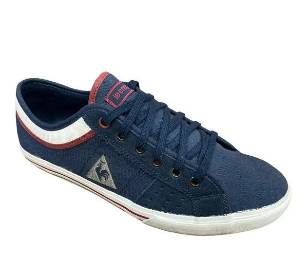 Le Coq Sportif men's canvas sneakers shoe 1710083 blue