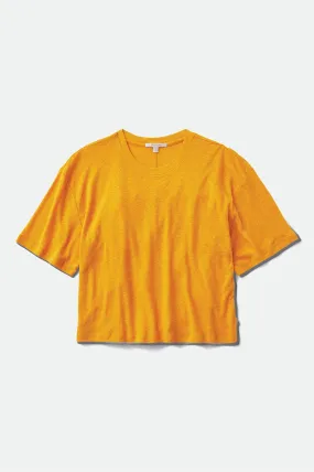 MONTAUK SKIMMER TEE - GOLDEN GLOW