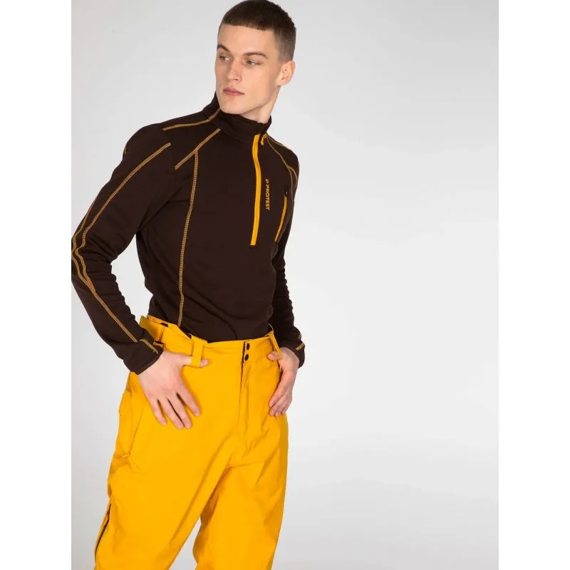 Pantaloni da sci di Protest Miikka (Dark Yellow) uomo