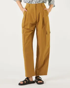 Pantaloni Fayette Attic And Barn di colore cachi