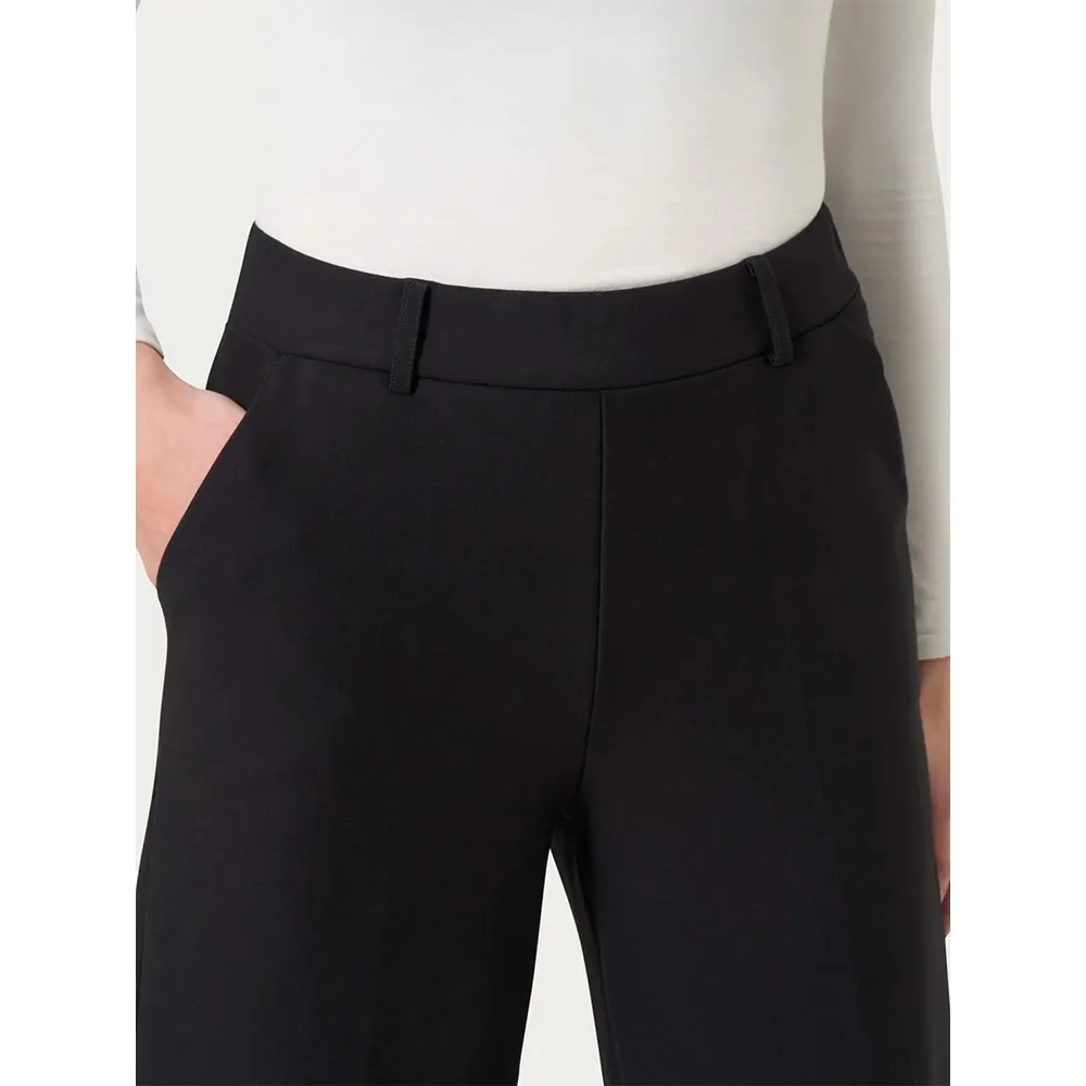 Ragno Pantaloni a Palazzo in Tessuto Compact con Tasche autunno-inverno art.dl20pa