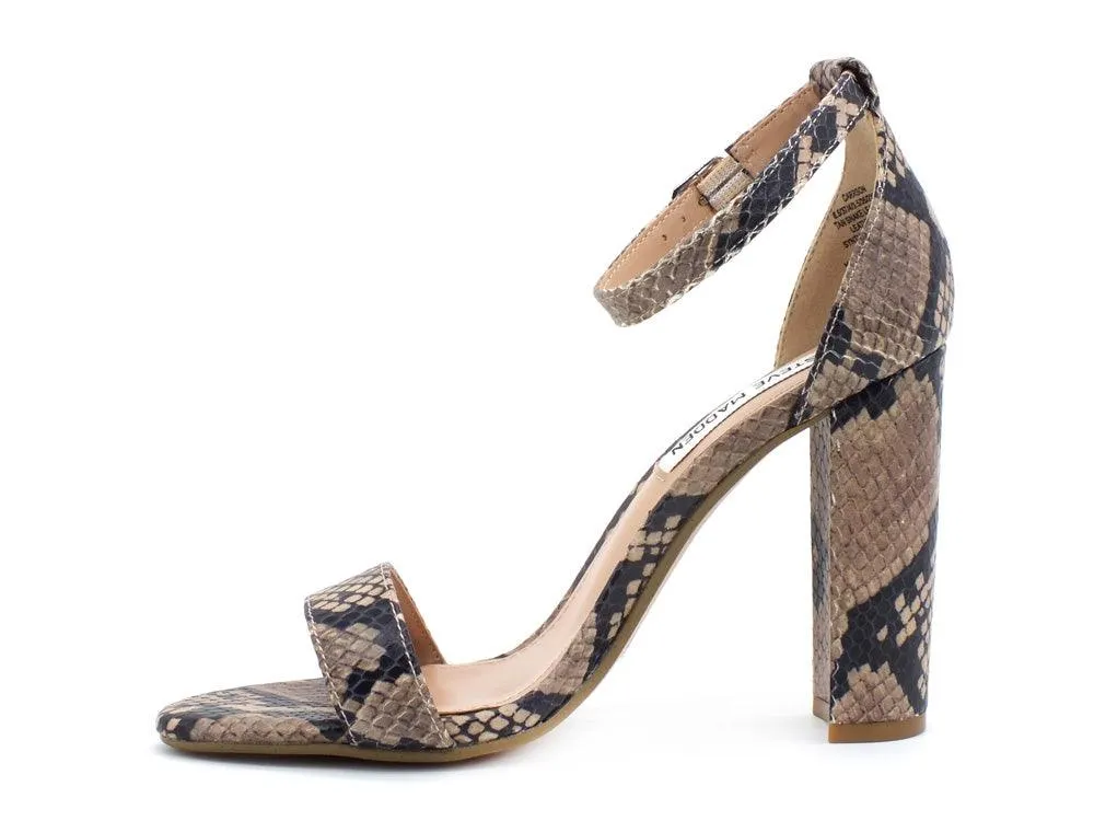 STEVE MADDEN Carrson Tan Snake CARRSON